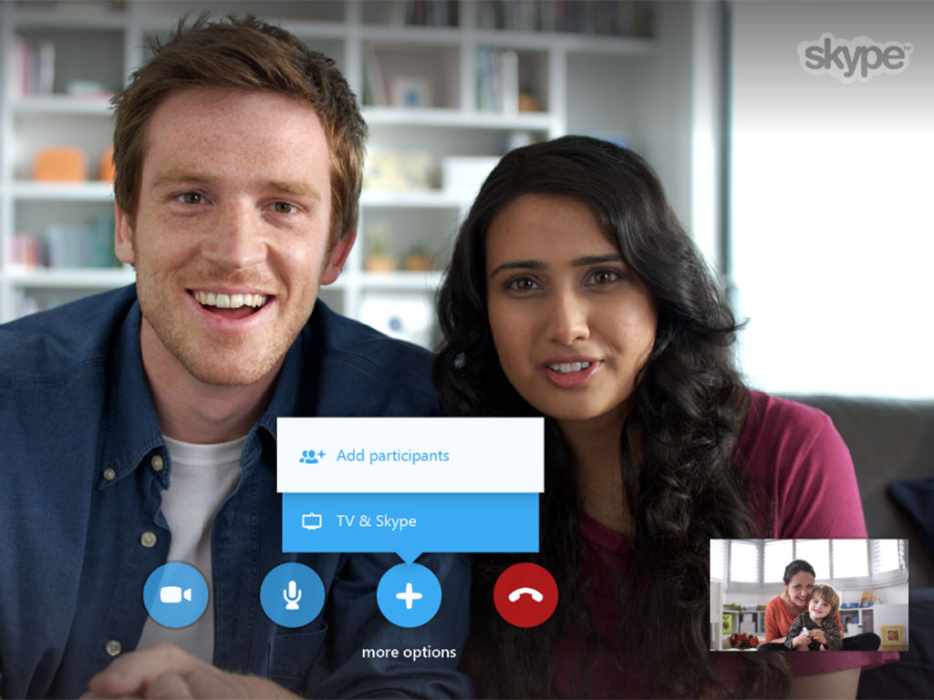 Skype para smart tv