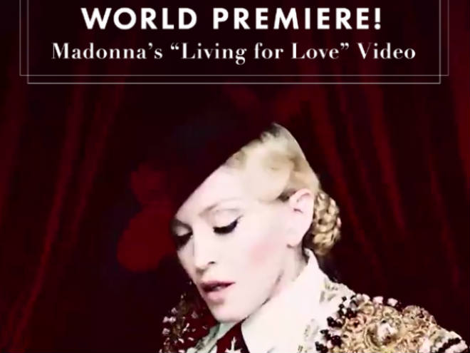 Madonna estrena video en Snapchat. 