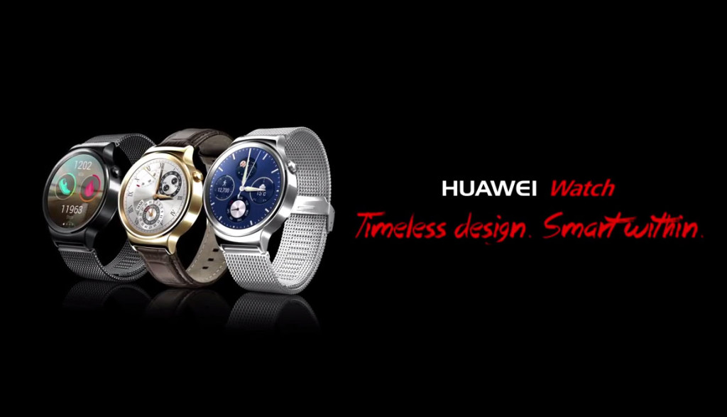Estas son las diferentes versiones del Huawei Watch.