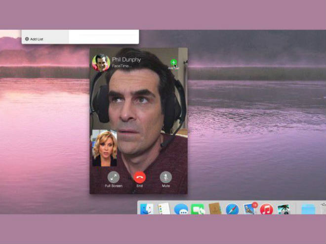 Modern Family desde un MacBook. 