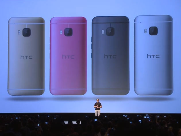 El HTC One M9 llegará en cuatro colores. 