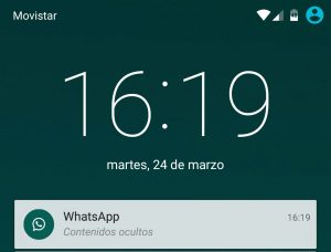 Las notificaciones para evitar los curiosos.