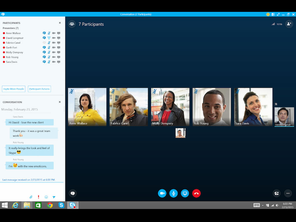 Microsoft quiere dominar la comunicación en la empresa con Skype para negocios.