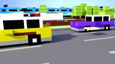 crossy road en primera persona