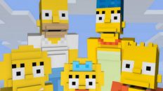 skin de los simpsons en minecraft.