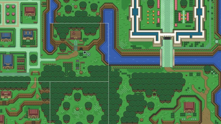 mapa de the legend of zelda a link to the past