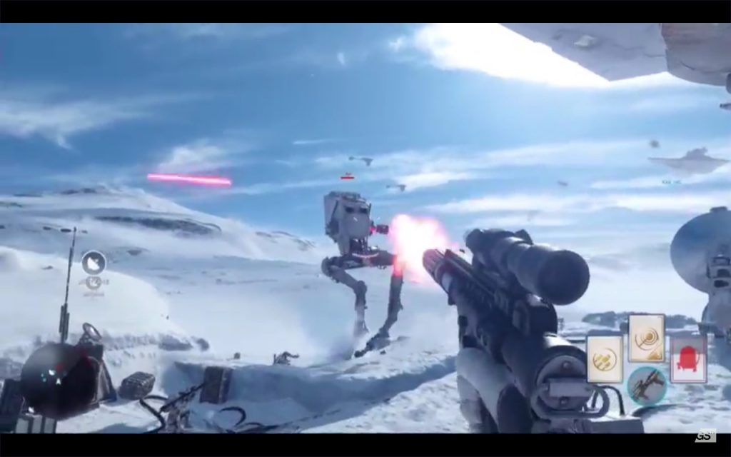 Gameplay Starwars Battlefront