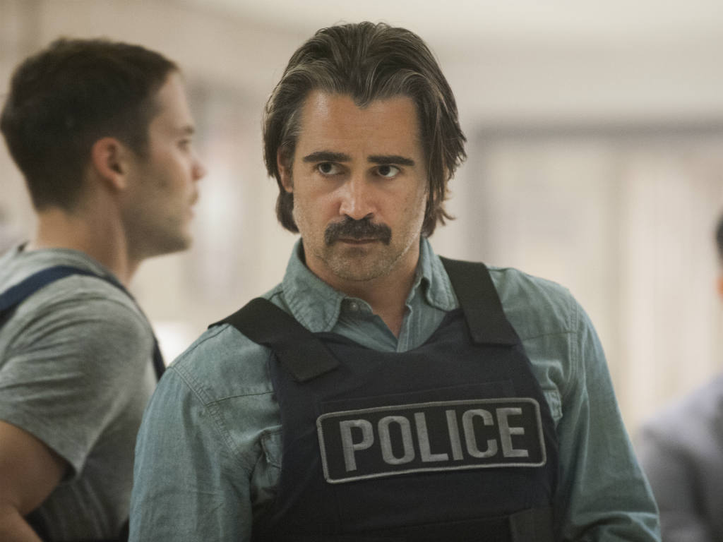 Colin Farrel como protagonista de True Detective. 