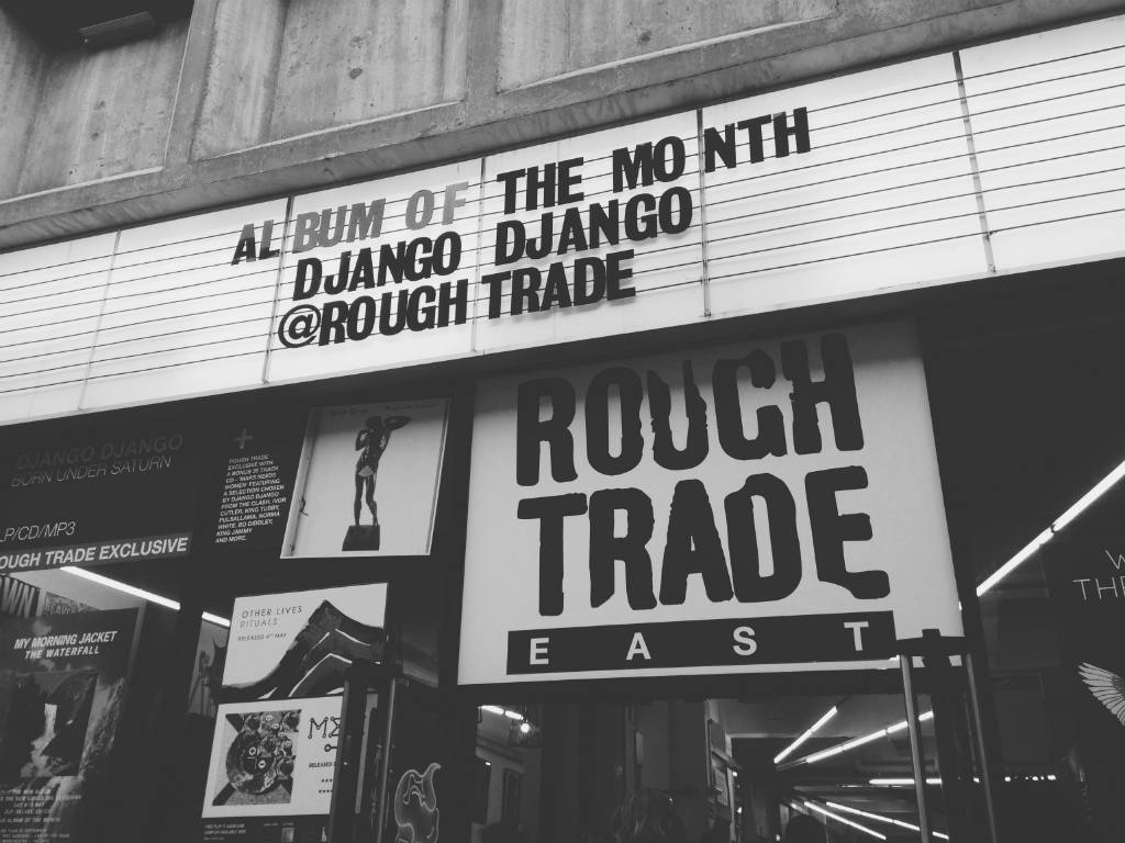 Rough Trade Records es uno de los sellos indie que está en la lista. 