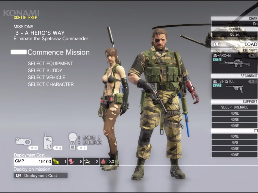 Gameplay Metal Gear Solid V