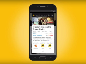 Bing para Android le gana a Now on Tap en información contextual. 