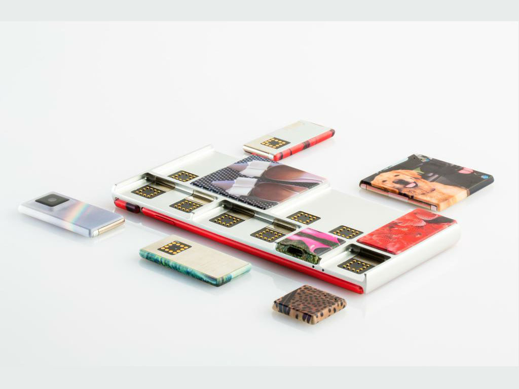 Los smartphones de Project Ara se pueden personalizar como el usuario escoja. 