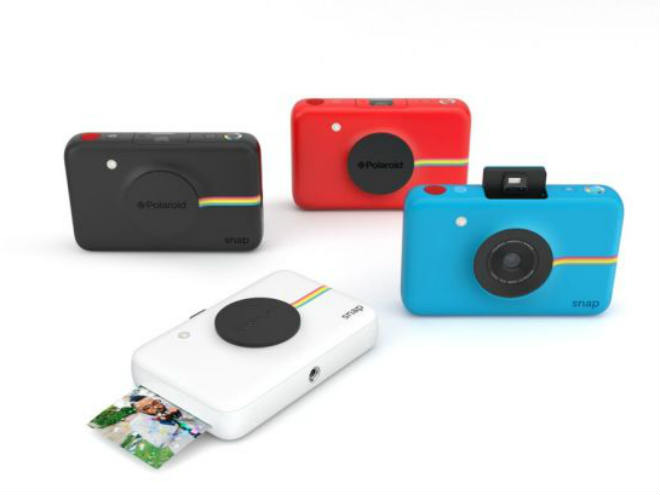 La nueva cámara de Polaroid. 