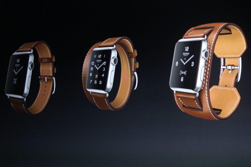 Apple Watch con correa Hèrmes. 