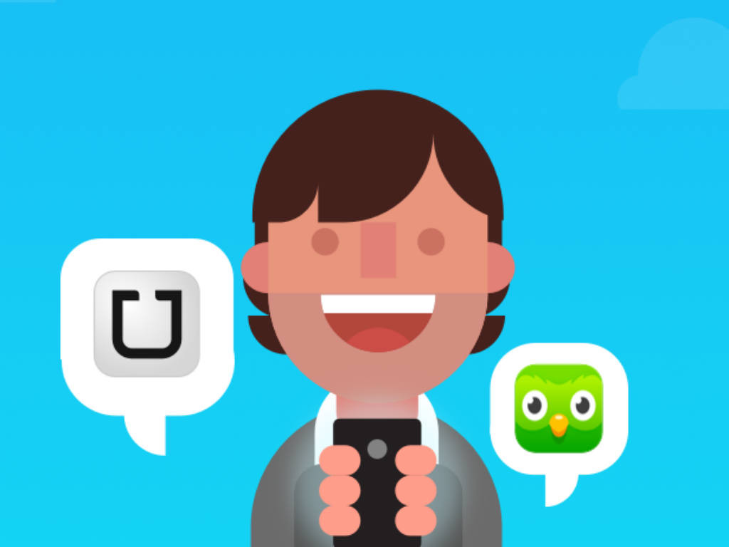 UberEnglish, la nueva alianza de Uber y Duolingo. 