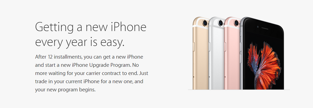 "Conseguir un iPhone nuevo cada año es fácil" - Palabras poco comunes.