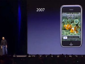 Presentación primer iPhone