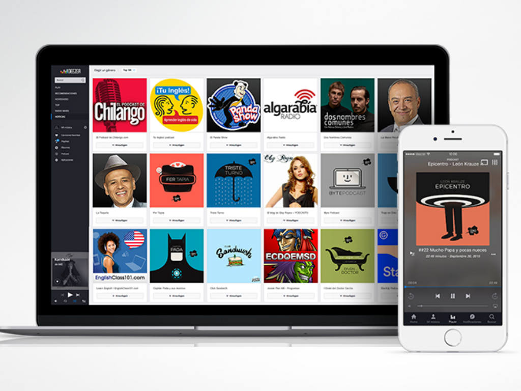 Deezer amplia su oferta de radio y podcasts. 