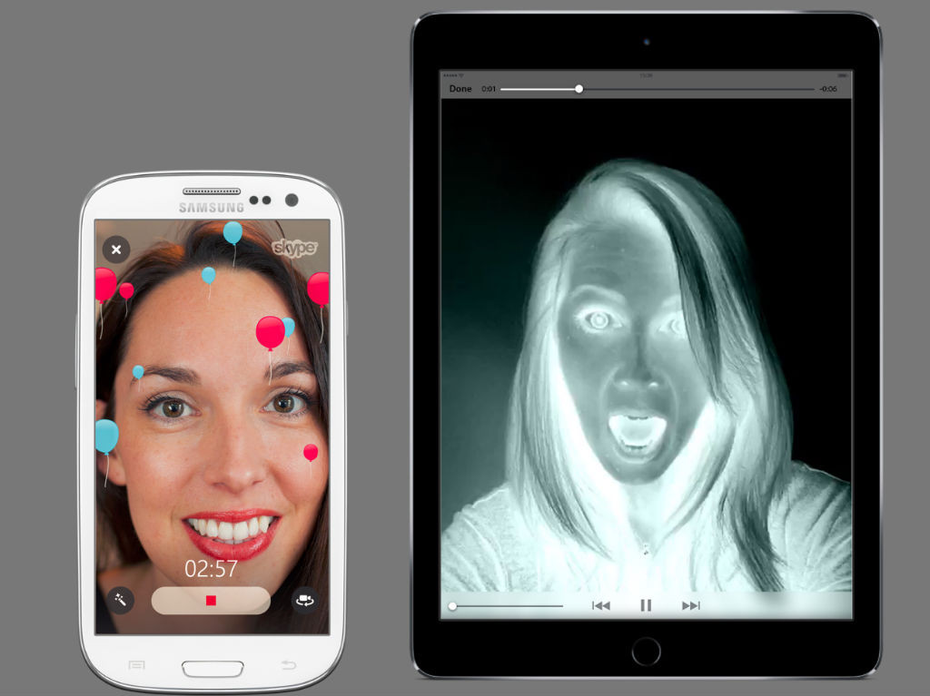 Ahora podrás poner filtros en tus mensajes de video de Skype.