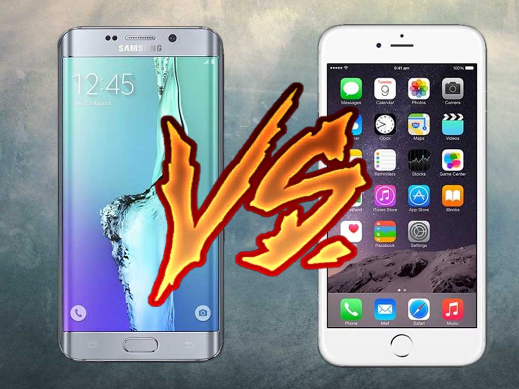 Batalla de phablets: Galaxy S6 Edge+ vs. iPhone 6s Plus