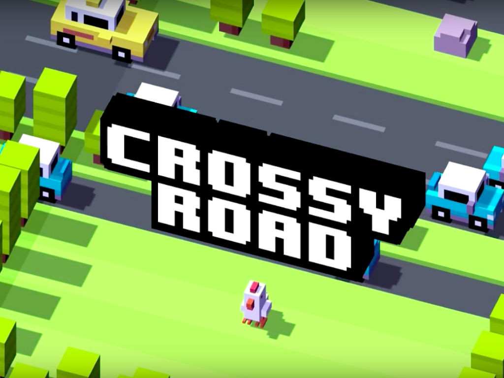 Crossy Road nos puso a cruzar autopistas y ríos hasta el infinito. 