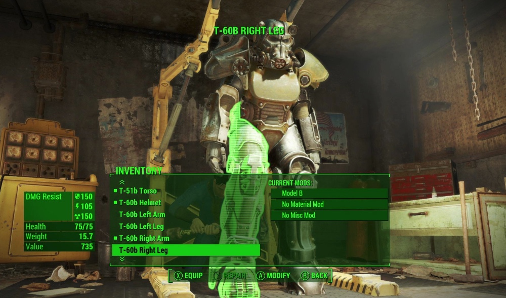 La personalización es fundamental en 'Fallout 4'.
