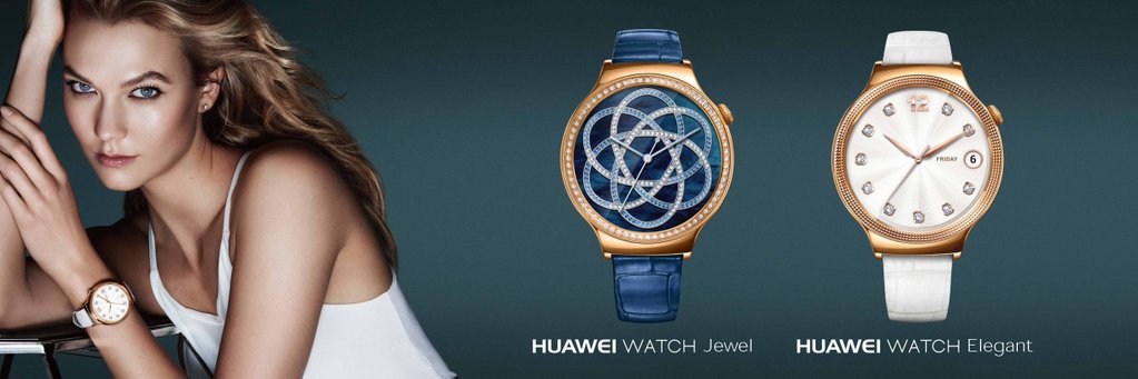 Huawei presentó los nuevos Watch Jewel y Watch Elegant.