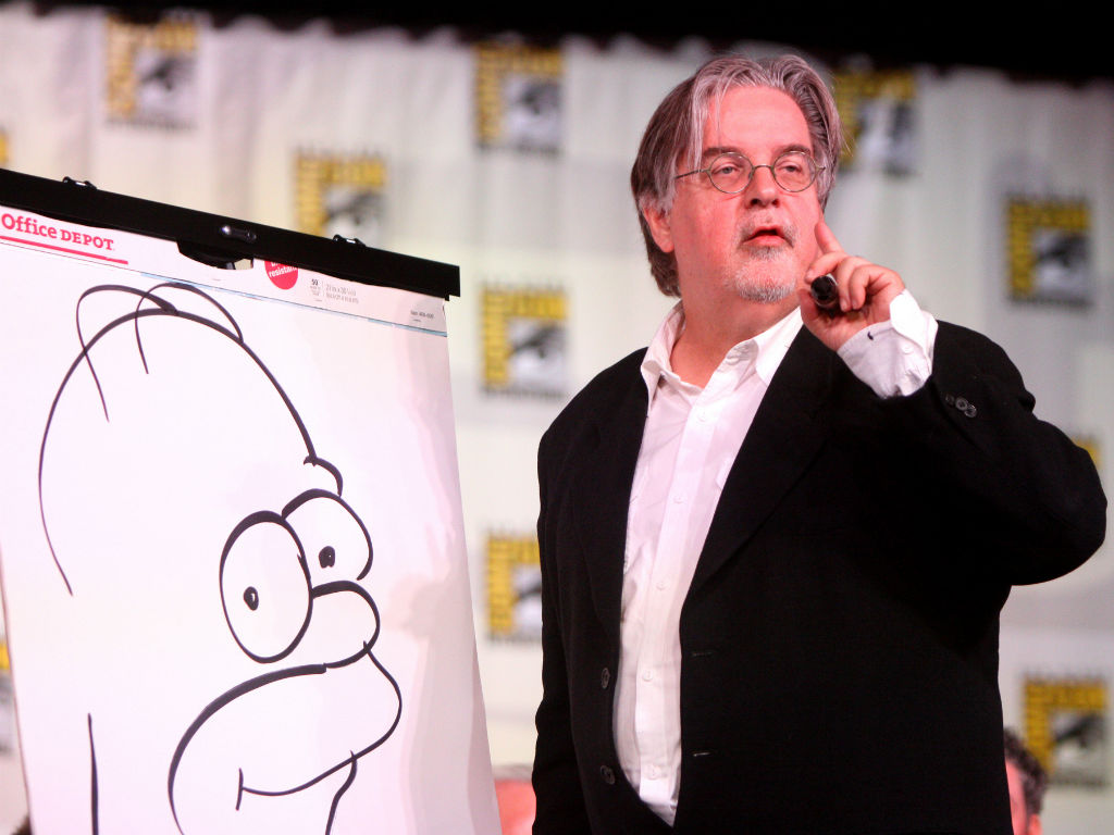 Matt Groening simpsons futurama netflix