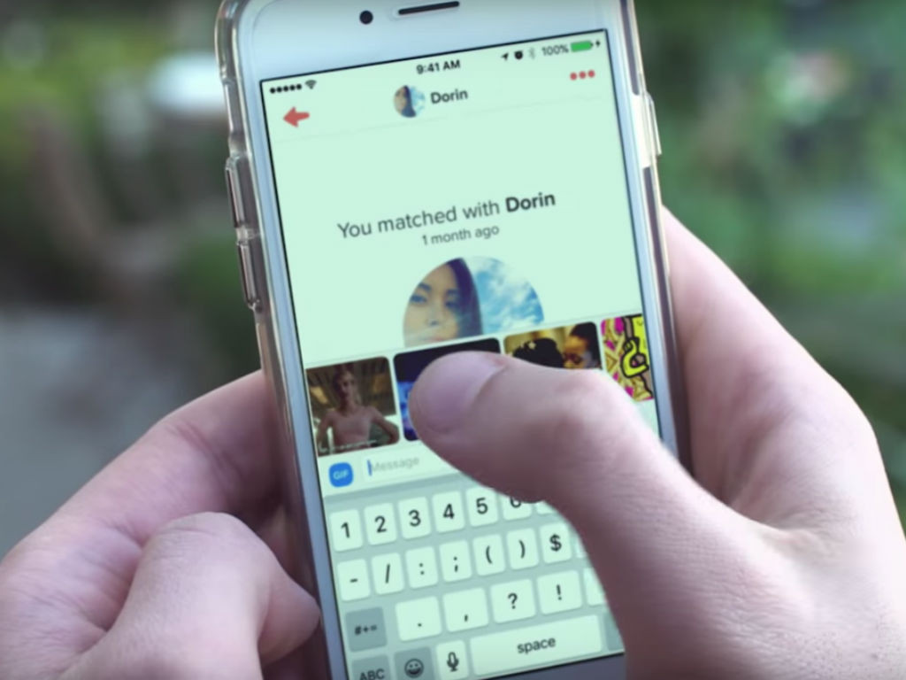 Gifs disponibles desde ya en Tinder. 