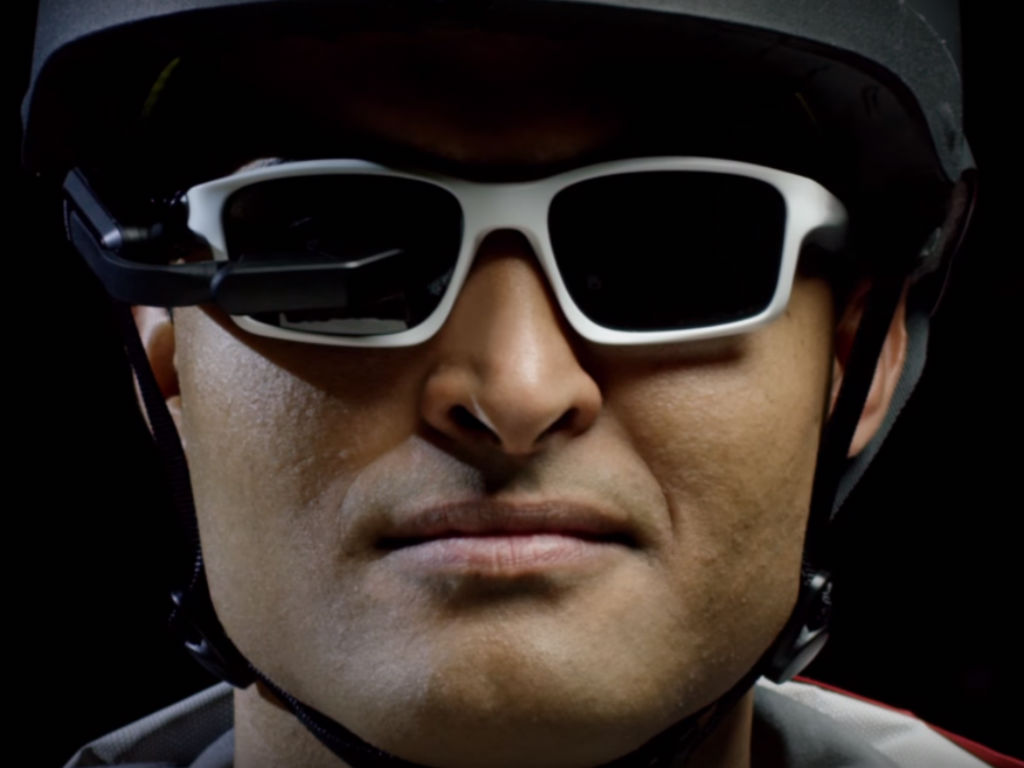 Varia Vision gafas inteligentes para ciclistas