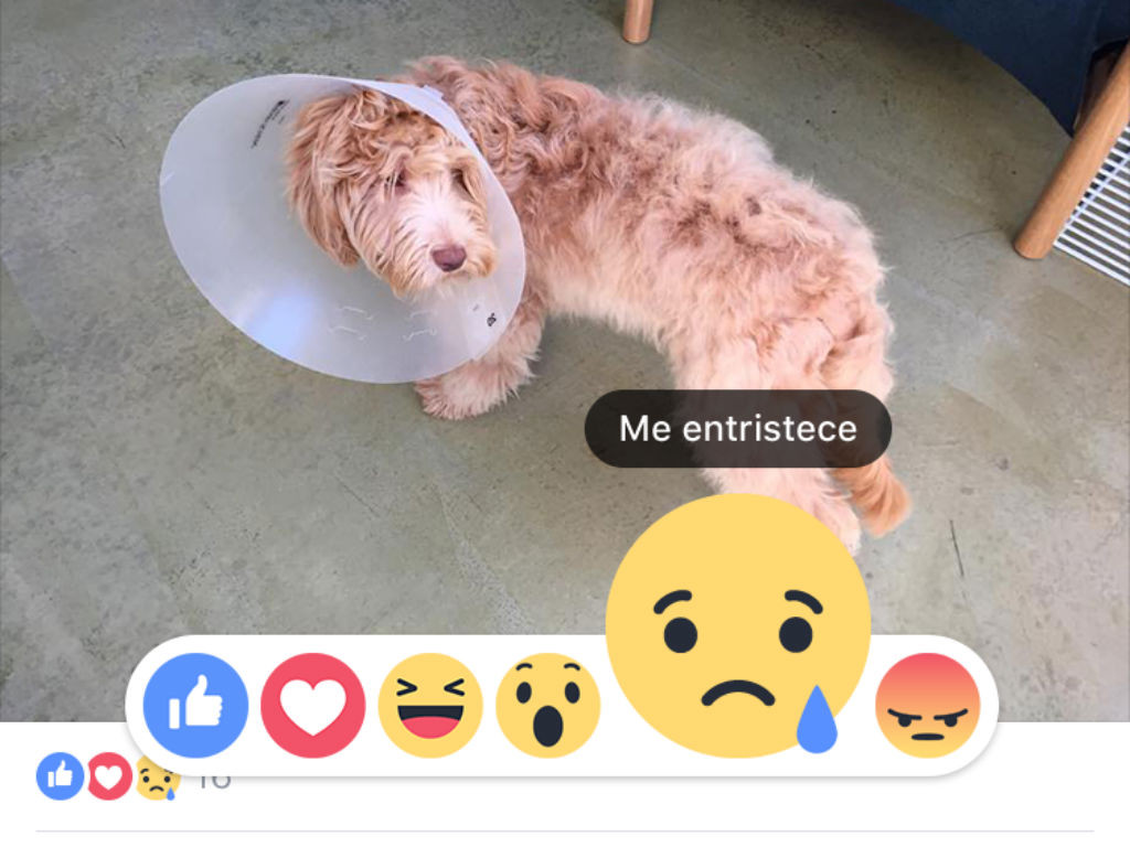 Exprésate con emojis en Facebook. 