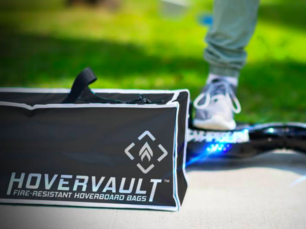 La guerra contra los hoverboards ya venden una maleta anti incendios hovervault