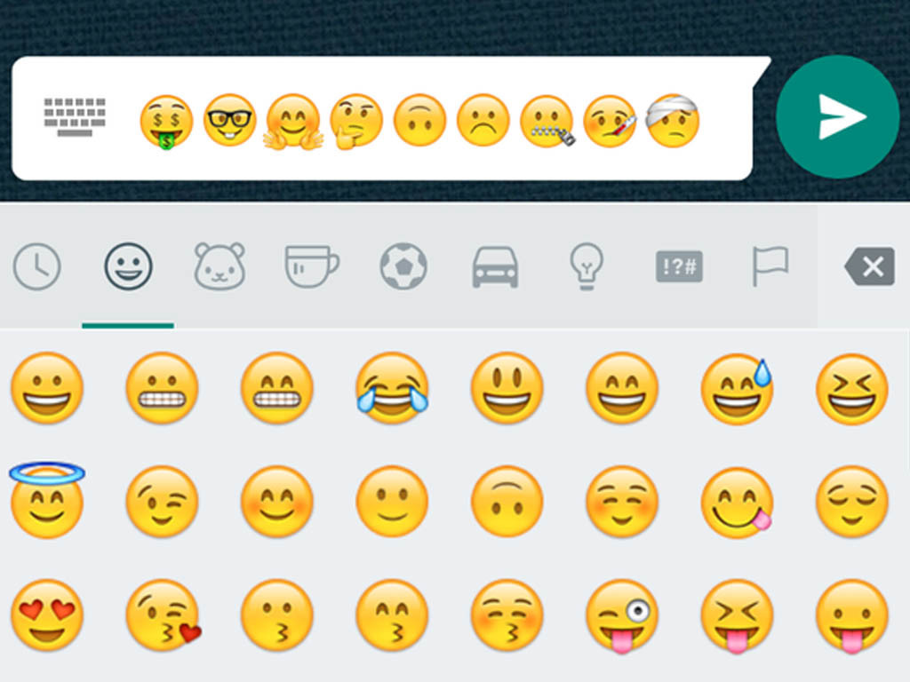 Nuevos emojis llegan a WhatsApp para Android. 