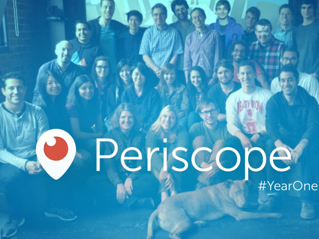 ¡Feliz cumpleaños Periscope!