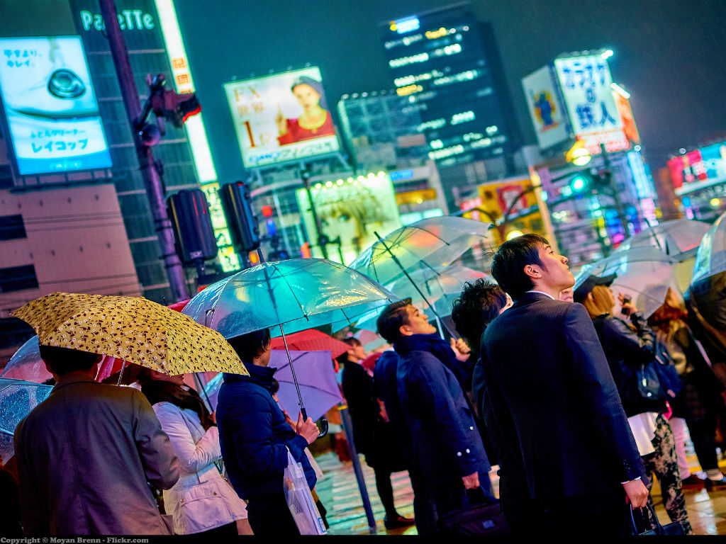 Paga tus compras en Japón con tus huellas dactilares. 