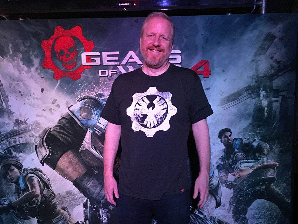 Fergusson es la mente detrás de 'Gears of War 4'.