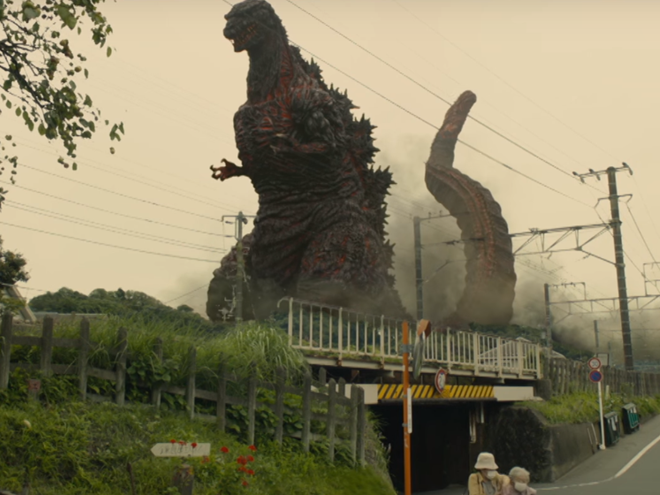 Godzilla vuelve en este filme. 