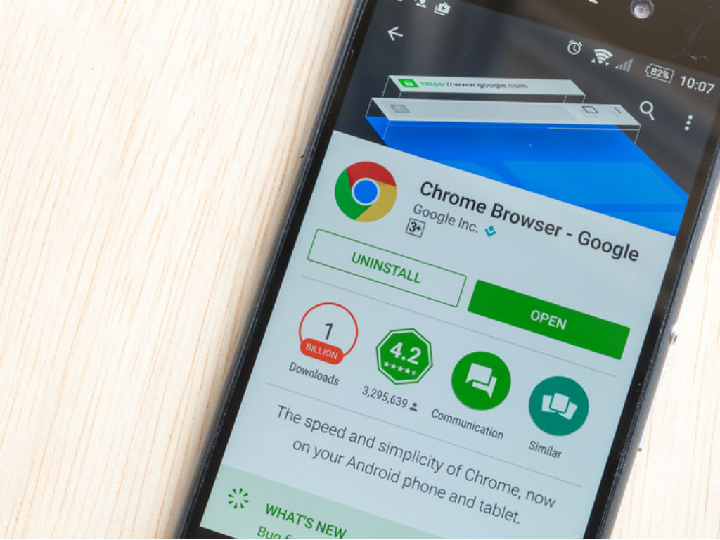 Chrome consigue un nuevo récord en móvil.