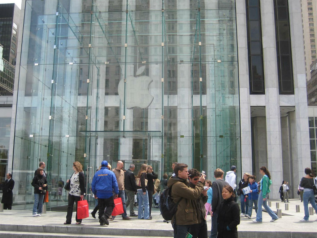 Apple Store en Nueva York. 