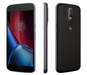 El Moto G4 Plus con lector de huellas digitales.