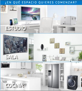 Samsung te ofrece productos para cualquier lugar de tu casa. 