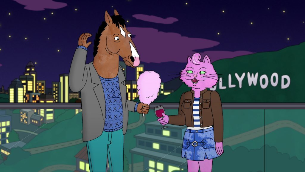 BoJack Horseman Season 3 premiering on Netflix on July 22, 2016. The series stars Will Arnett, Aaron Paul and Amy Sedaris. (Photo Netflix)