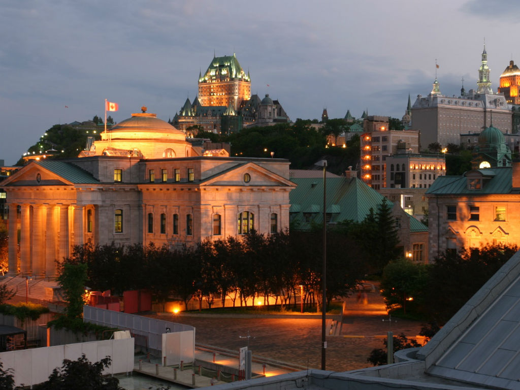 Québec es una de las ciudades más culturales  de Canadá. 
