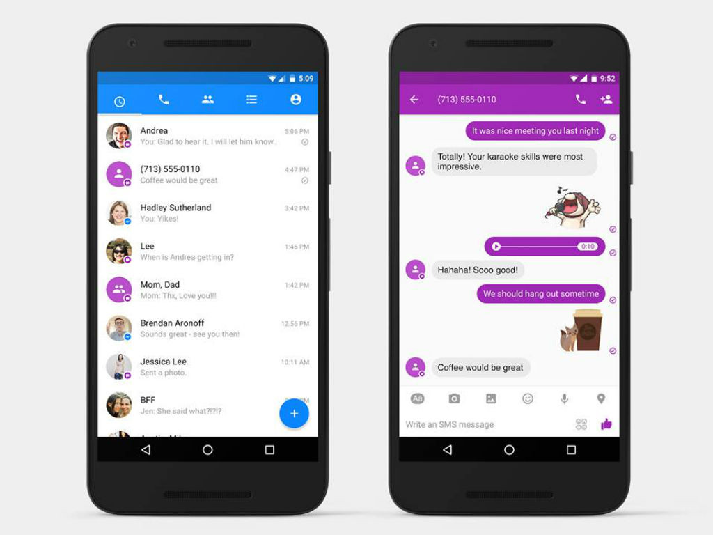 Messenger quiere ser tu app de comunicación para todo. 