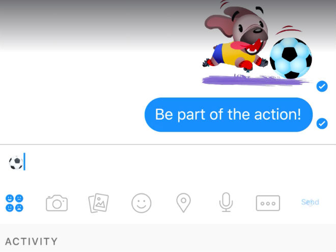 Sostén la pelota en el aire y se el rey del nuevo juego de Messenger. 