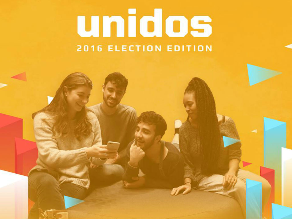 Unidos busca que especialmente los jóvenes latinos salgan a votar. 