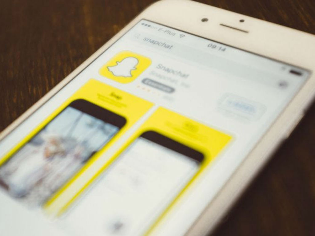 Snapchat asegura que su app es para mayores de 13 años. 