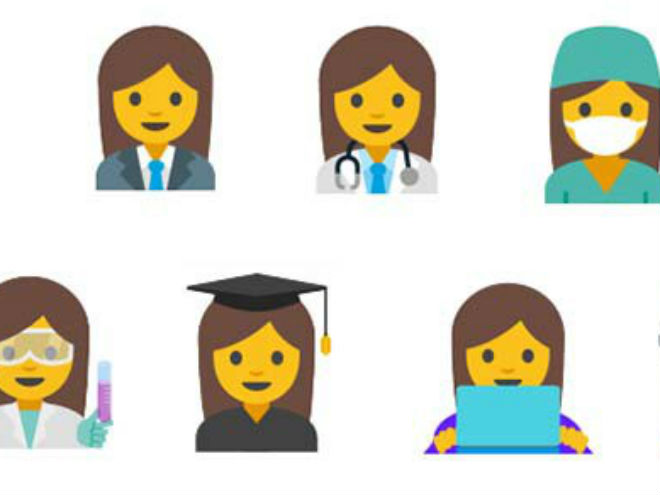 Tendremos emoji de hombres y mujeres trabajadores por igual.