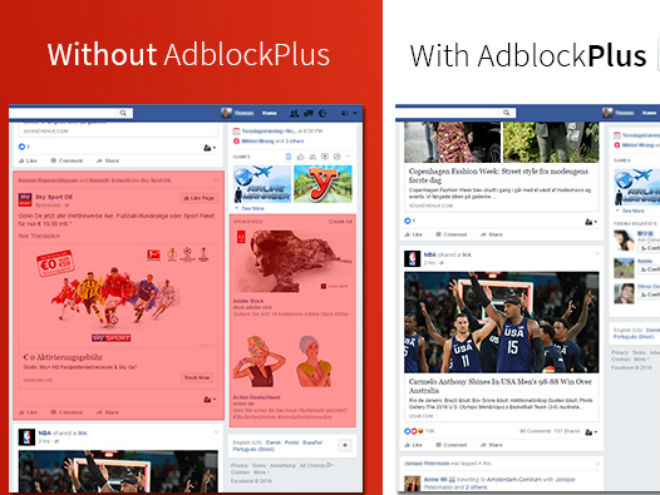 La solución de Ad Block contra la medida de bloqueo de Facebook. 