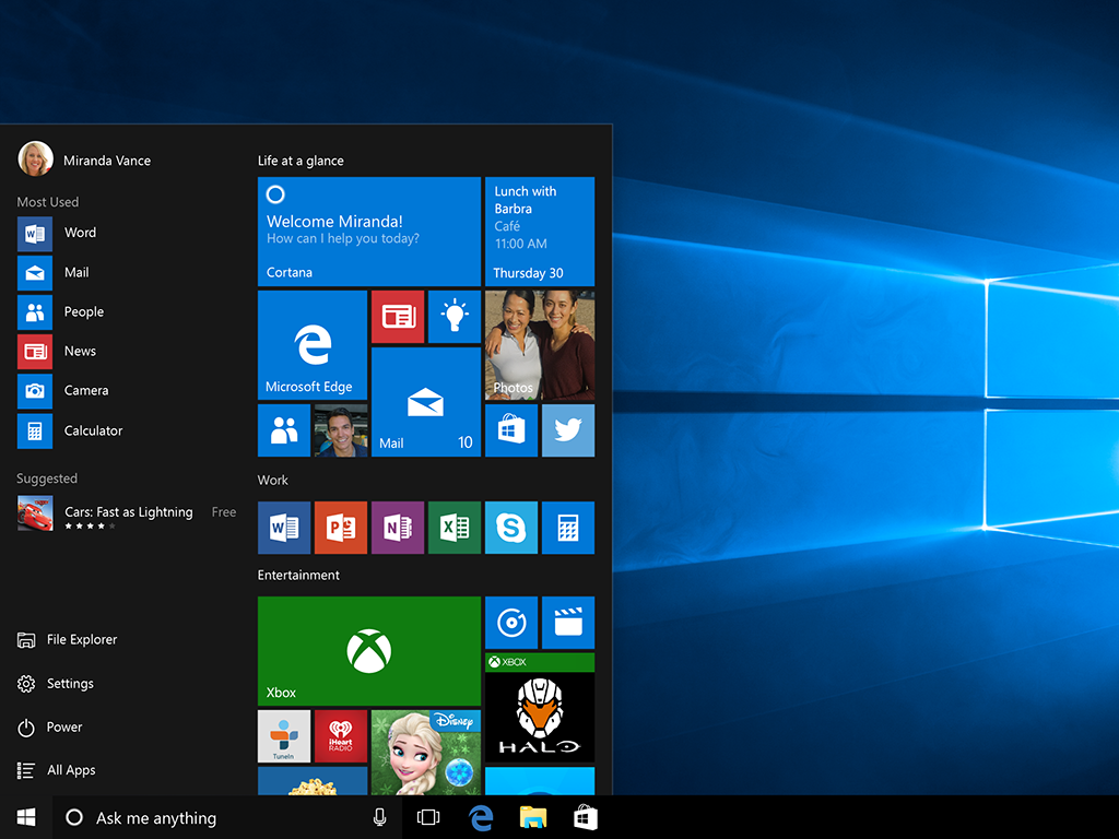 Windows 10 es fundamental para sacarle provecho a los nuevos computadores.